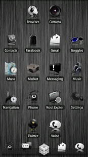 Download Black ADW Theme